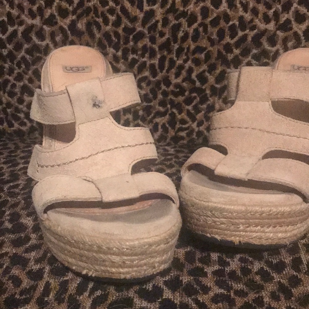 UGG platform sandals